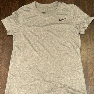 Gray Nike Dri-Fit Shirt